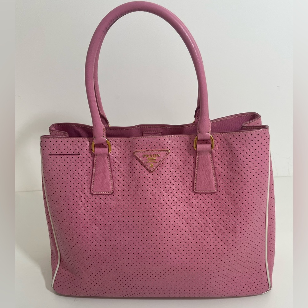 🌸Prada Lux Open Tote Saffiano Leather 🌸 - Picture 3 of 14